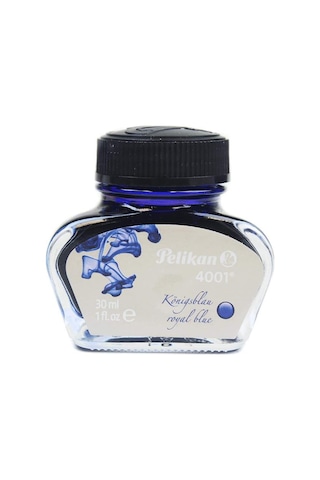 Mavi Dolma Kalem Mürekkebi 30 ml 4001 1 Adet Dolma Kalem Yazı Mürekkepi Şişe