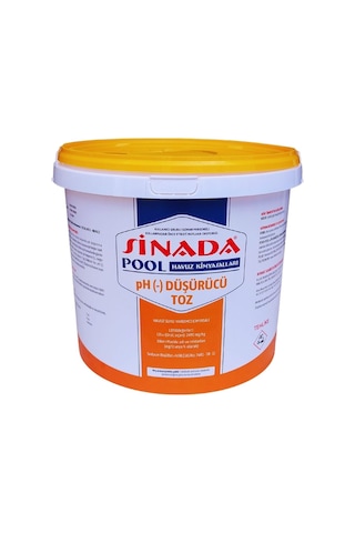 Havuz Kimyasalı Toz Ph Düşürücü 25Kg Havuz Kimyasalı Toz Ph Düşürücü 25Kg