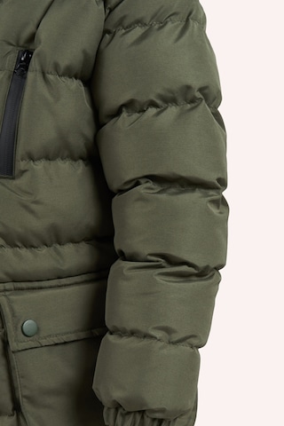 Erkek Çocuk Kapüşonlu Kaban Haki 2421bk28004-4933 001