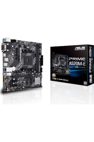 Asus Prime A520M-E/CSM AMD A520 4400 MHz DDR4 Soket AM4 mATX Anakart