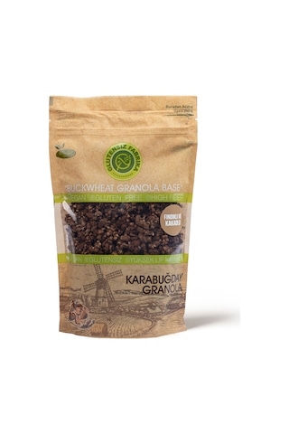 Glutensiz Fabrika Fındık ve Kakaolu Yulaf Karabuğday Granola 300 G