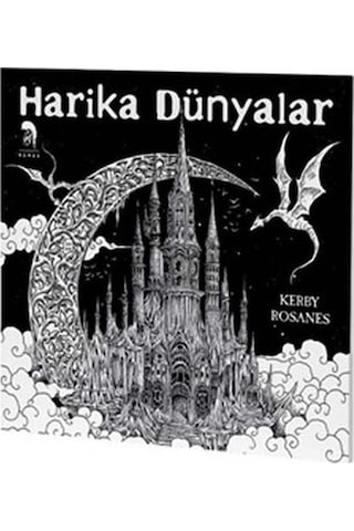 Harika Dünyalar - Yetişkinler İçin Boyama Kitabı - Kerby Rosanes - Romos