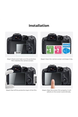 K&f Concept K&f Canon Eos R6 Iı, R6, R7, İle Uyumlu Ekran Koruyuc