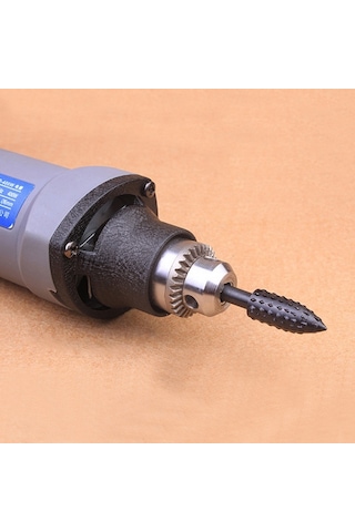 Hss 5 Adet 1/4 '' 6mm Shank Matkap Ucu Set Ağaç Oyma Törpü İşle