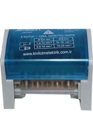 Jameson Jw-2X7 125A 2 Kutuplu Dağıtıcı Ünite