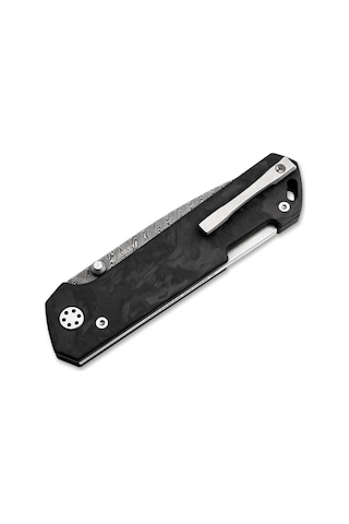 Böker Manufaktur Damast Annual Knife 2026 Kamp Çakı Siyah