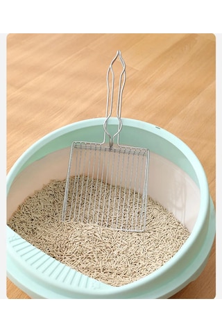 Hesperus Paslanmaz Krom Kedi Köpek Kum Temizleme Küreği