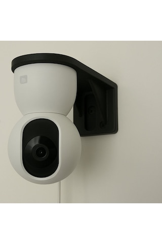 Xiaomi 360 Kamera Için Duvara Priz Üstüne Asma Aparatı Siyah C700/c500 Pro/c400/c300/c200 Kamera Yok