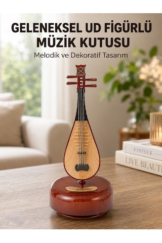 Mini & Midi Müzik Seti Enstrüman Şeklinde Müzik Kutusu Lüt Tasarım Melodious Music