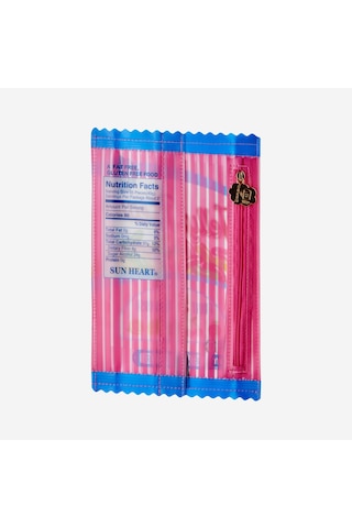 Pembe Suni Deri Jelibon Makyaj Çantası 15x21,5 Cm