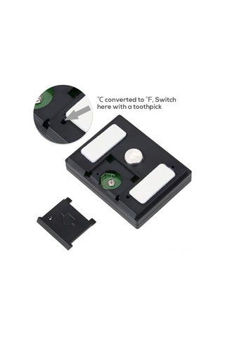 Reedark Lcd Ekranlı Akvaryum Termometresi - Yüksek/düşük Sıcaklık Alarmı - Kt502 - Pil Dahil Değil