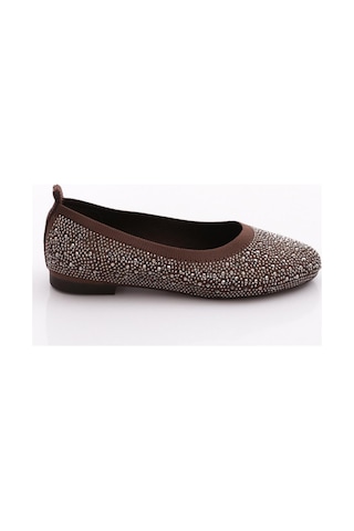 Dgn Pm386-k4110 Kadin Babet Kahve Triko