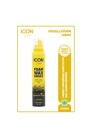 Saç Köpük Şekillendirici Wax 200ml Maximum Hold-