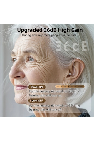 Şarj Edilebilir İşitme Cihazları Yetişkinler İçin Görünmez Dijital Kulak Amerika Birleşik Devletleri