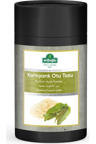 Arifoğlu Karnıyarık Otu Tozu Silindir Kutu 150 G