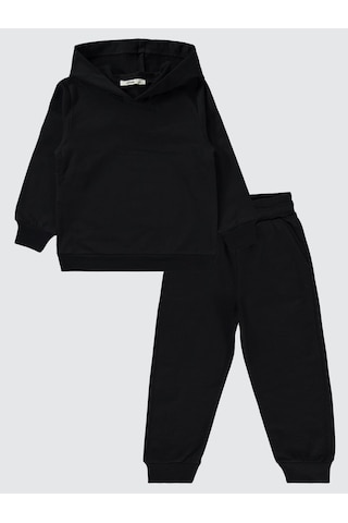 Civil Boys Civil Unisex Çocuk Eşofman Takımı 2-5 Yaş Siyah