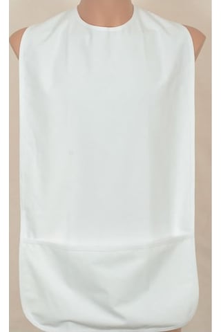 Caretex C110 Yeşil.Bağcıklı&Cepli Yetişkin Yemek Önlüğü