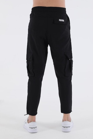 Maraton Sportswear Regular Erkek Dar Paça Basic Siyah Eşofman Altı 20579-siyah Siyah
