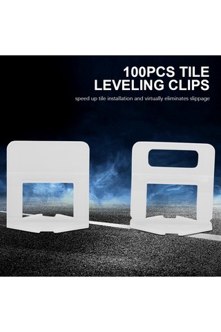 Yunboo 100 Adet 2.5mm Kaliteli Plastik Faience Düzeltici Tabanı - Faience Aralığını Sabitler Ve Kaymayı Önler Diğer