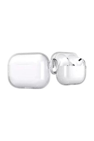 Movenchy Apple Airpods Uyumlu Pro 2 2.nesil Shell Kılıf - Şeffaf Çok Renkli