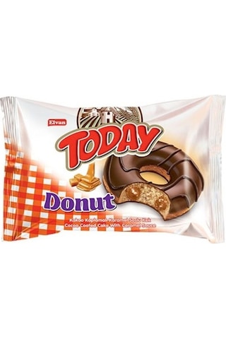 Today Donut Kek Karamelli 35 Gr. 24 Adet (1 Kutu)