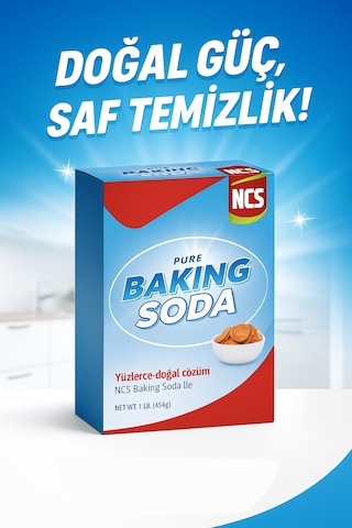 Ncs Baking Soda İngiliz Karbonatı Sodyum Bikarbonat 454 G