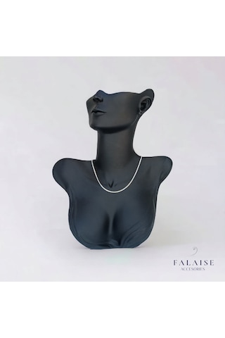 İtalyan Zincir Kolye 3mm - Gümüş Gümüş