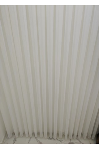 Çelik Dokuma Dökümlü Ütü Sevmez Tüm Odalar Için Spor Tül Perde (418829733)