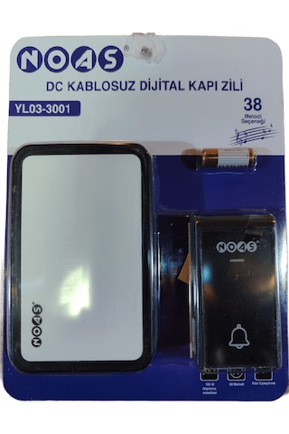 Noas Kablosuz Dijital Kapı Zili Yl03-3001