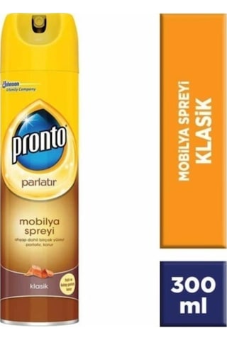 Pronto Mobilya Cilası Spreyi Klasik 300 Ml