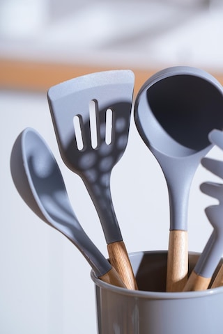 Handy 5 Parça Silikon Mutfak Gereçleri Seti Gri