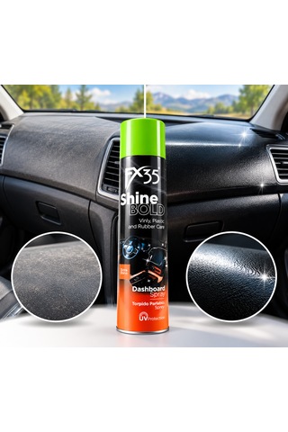 Fx35 Shine Bold Torpido Parlatıcı Sprey 600 Ml Kokusuz Ekstra Parlaklık Ve Uv Koruma 1