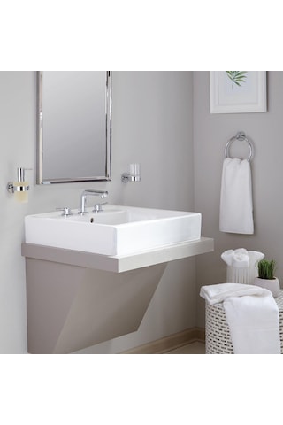 Grohe Sıvı Sabunluk Tutacağı Ve Camı İkili Set Essentials