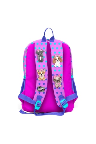 Coral High Kids Pembe Köpek Desenli Okul Sırt Çantası 23750