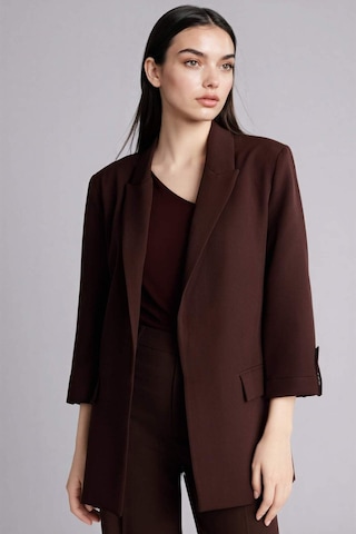 Defacto Regular Fıt Blazer Ceket G7818ax26spbn324 Kahve-bn324