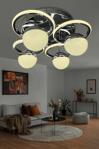 Vera 4 Lü Modern Plafonyer Led Avize Çok Renkli