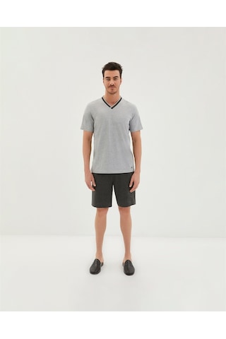 Kiğılı KG40001 Dörtlü Pijama Seti Koyu Bordo