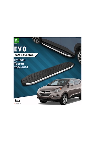 S-dizayn Hyundai Tucson 2 Evo Krom Yan Basamak 173 Cm 2004-2014