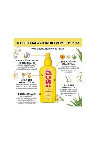 138 Ml Saç Rengi Açıcı Sprey, Lemon Fresh Etkisi İle Kolay Uygulama