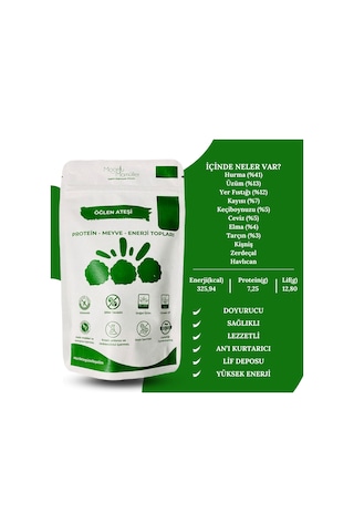 Öğlen Ateşi Enerji-protein Topları / Protein&fruit Balls