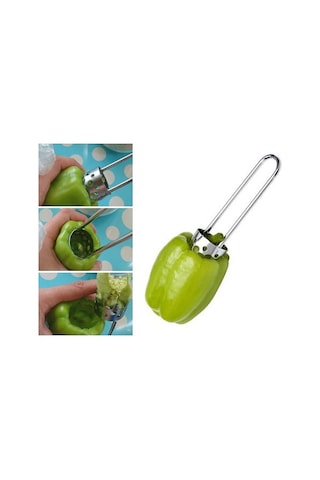 Büro Ev Ofis Mutfağı İçin Kolay Oyma Aparatı Dolma Biber Kabak Oyacağı Diğer