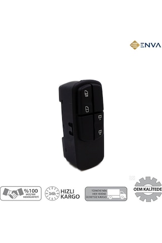 Mercedes Benz Axor Sağ Cam Açma Kapatma Düğmesi Anahtarı