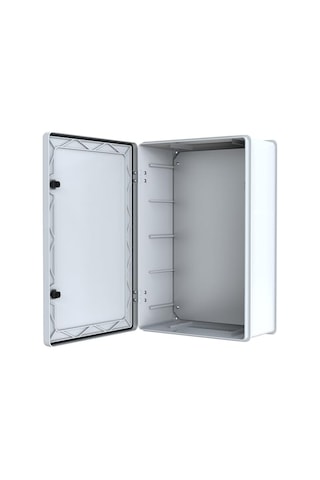 Yavuz Abs Pano 40 X 60 X 24.2 Cm Taban Saclı Ip65 Plastik Pano Montaj Plakalı Elektrik Kutusu Pano Darbeye Dayanıklı Dış Ortam Muhafaza Kutusu Abs Pano Poli 046 Sku: Smgstk419807ce55