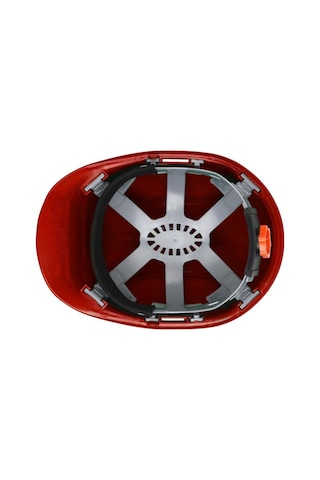 Essafe Ge 1548 -Hava Delikli Vidalı Baret, Kırmızı -9E1602-