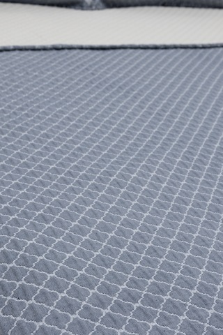 Koza Home Malea Lacivert Çift Kişilik Yatak Örtüsü 230x250 2 Yastık 50x70 5 Lacivert