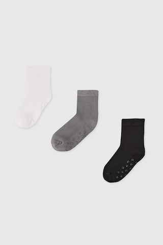 Panço Unisex Bebek 3'lü Soket Çorap Seti renkli