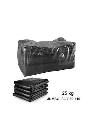 Başsu Temizlik Eka-çp01 Dökme Siyah Çöp Poşeti 80 110 Cm 1 Kg