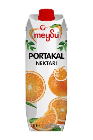 Meysu Portakal Nektarı 1 Lt X 6 Adet