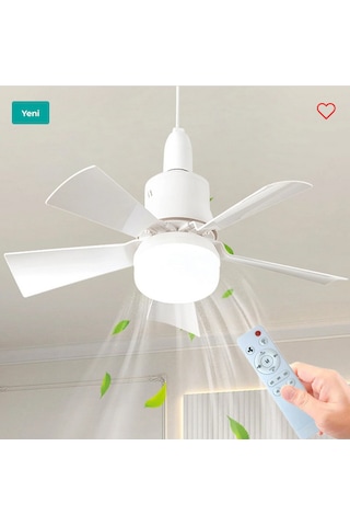 Cata Ct-1155 82 Watt Karayel Fan Led Ampul Beyaz Işık
