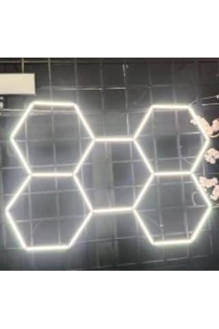 Cata Ct-9082 Petek Led Hexagon Anzer 240w 6400k Beyaz Işık Armatür Çok Renkli Cata Ct-9082 Petek Led Hexagon Anzer 240w 6400k Beyaz Işık Armatür Çok Renkli